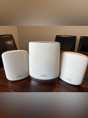 Netgear Orbi WiFi 6 Mesh System (RBR750 + 2 Satellites) – Whole Home Coverage